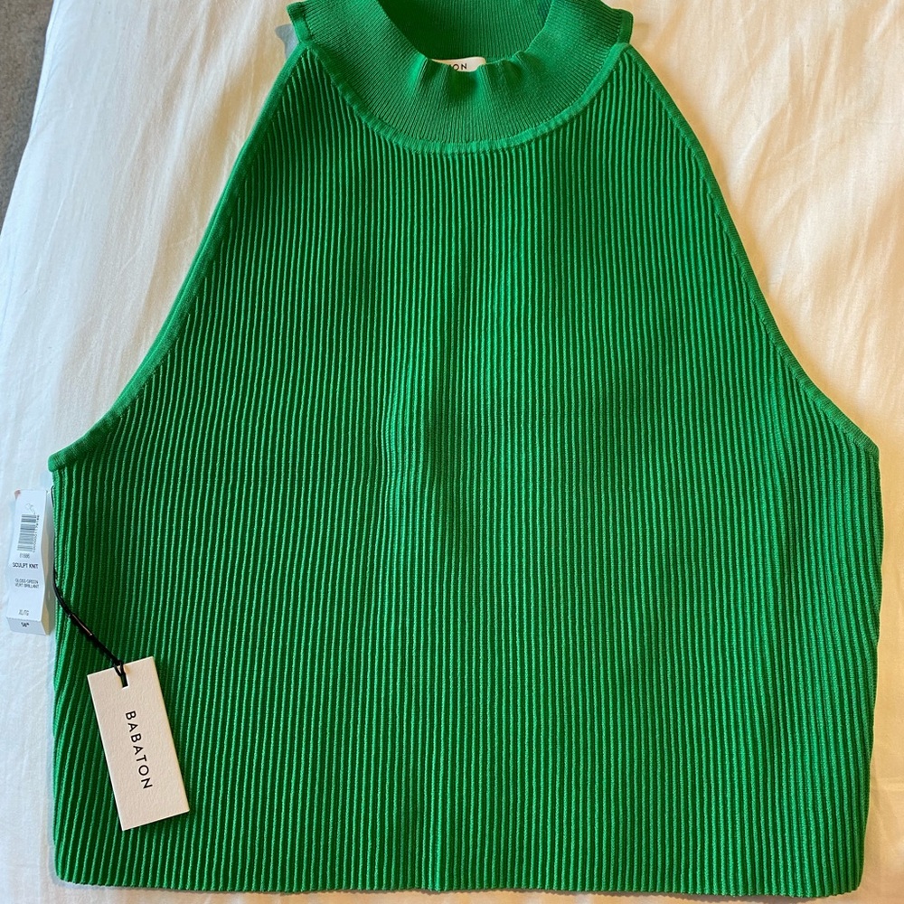 NWT Babaton Sculpt Knit Halter